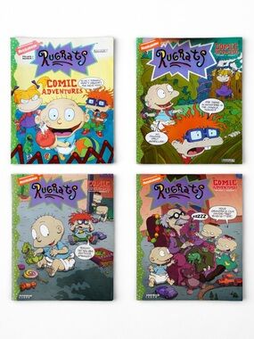 Vintage Rugrats Comic Adventures Lot of 4 Nickelodeon 90s Comics